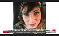 castelsardo in lutto una fiaccolata per cinzia e contro la violenza