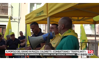 il popolo del grano in piazza coldiretti combattiamo i trafficanti