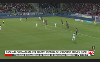 cagliari che mazzata per belotti rottura del crociato sei mesi fuori