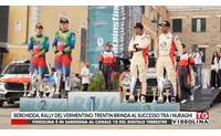 berchidda rally del vermentino trentin brinda al successo tra i nuraghi