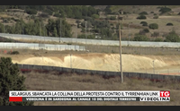 selargius sbancata la collina della protesta contro il tyrrenhian link