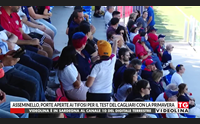 asseminello porte aperte ai tifosi per il test del cagliari con la primavera