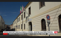 grosso rogo notturno alla saras il comune investire sulle manutenzioni