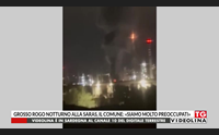 grosso rogo notturno alla saras il comune siamo molto preoccupati