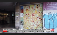 urbanfest apre con habitat il murales antinquinamento dell artista crisa