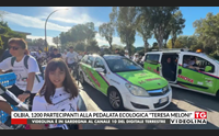 olbia 1200 partecipanti alla pedalata ecologica teresa meloni