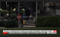 sassari le indagini sulla rissa nel rione di rizzeddu quattro i feriti