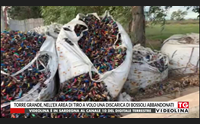 torre grande nell ex area di tiro a volo una discarica di bossoli abbandonati
