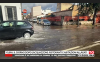olbia il giorno dopo l acquazzone ristoranti e abitazioni allagati