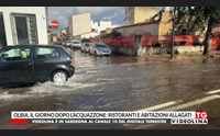 olbia il giorno dopo l acquazzone ristoranti e abitazioni allagati