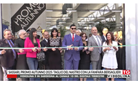 sassari promo autunno 2025 taglio del nastro con la fanfara bersaglieri