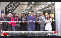 sassari promo autunno 2025 taglio del nastro con la fanfara bersaglieri