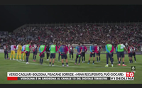 verso cagliari bologna pisacane sorride mina recuperato pu giocare