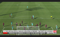 il cagliari rallenta e anche il bologna si prende i tre punti alla domus