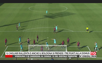 il cagliari rallenta e anche il bologna si prende i tre punti alla domus