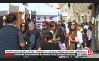 pompu si veste a festa per fromentu dove il pane diventa un esperienza