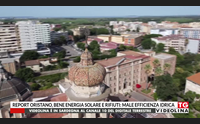 report oristano bene energia solare e rifiuti male efficienza idrica