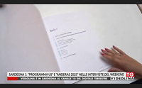 sardegna 1 programma us e anderas 2025 nelle interviste del weekend