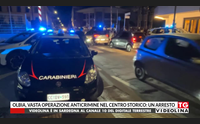olbia vasta operazione anticrimine nel centro storico un arresto