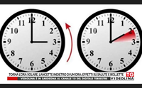 torna l ora solare lancette indietro di un ora effetti su salute e bollette
