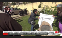 oristano all hospice il giardino intitolato al medico gisella masala