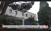 l agenzia regionale per l ambiente invasa dai liquami chiusa la sede arpas