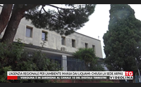 l agenzia regionale per l ambiente invasa dai liquami chiusa la sede arpas