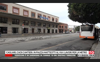 cagliari caos cantieri in piazza matteotti al via i lavori per la metro