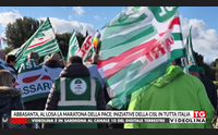 abbasanta al losa la maratona della pace iniziative della cisl in tutta italia