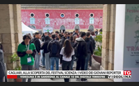 cagliari alla scoperta del festival scienza i video dei giovani reporter