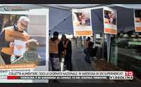 colletta alimentare oggi la giornata nazionale in sardegna in 200 supermercati