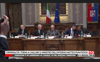 criminalit torna a cagliari il ministro dell interno matteo piantedosi