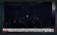 sassari a teatro sherlock holmes ha la flemma di neri marcor