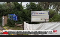 eurallumina urso convoca il tavolo per il 10 dicembre la protesta continua