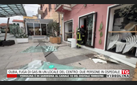 olbia fuga di gas in un locale del centro due persone in ospedale