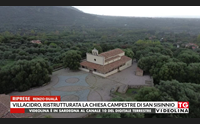 villacidro ristrutturata la chiesa campestre di san sisinnio