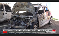 quartucciu incendiate tre auto della polizia locale indagini in corso