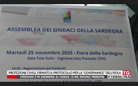 protezione civile firmato il protocollo per la governance dell isola