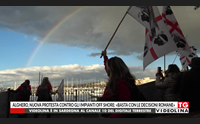 alghero nuova protesta contro gli impianti off shore basta con le decisioni romane