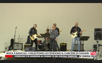 rock a bancali i milestones accendono il carcere di sassari