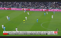 alle 18 napoli cagliari rossobl a caccia dei quarti in coppa italia