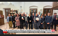 oltre 100 partecipanti al premio letterario citt di olbia ecco i vincitori