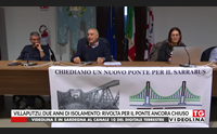 villaputzu due anni di isolamento rivolta per il ponte ancora chiuso