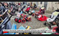 baratili san pietro mancano i pediatri in piazza con i passeggini vuoti