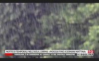 notte di temporali nell isola l arpas pioggia fino a domani mattina