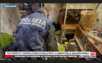 alto impatto contro lo spaccio delle feste 11 arresti della squadra mobile