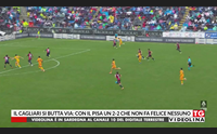 il cagliari si butta via con il pisa un 2 2 che non fa felice nessuno