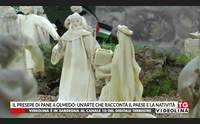 il presepe di pane a olmedo un arte che racconta il paese e la nativit