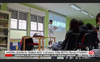 sassari lezioni di nobile arte a scuola tore erittu tra gli studenti