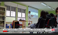 sassari lezioni di nobile arte a scuola tore erittu tra gli studenti